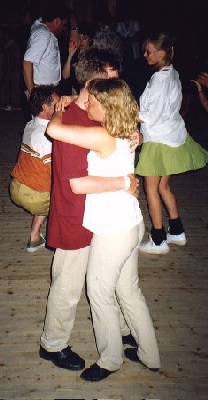 En av mina Eskilstunakompisar i 
en h&auml;rlig foxtrot.